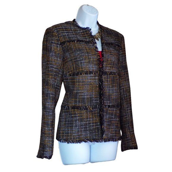 Multiples Frayed Jacket - Picture 3 of 8